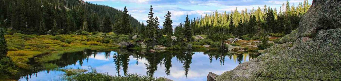 A lake in Vail Valley, Colorado